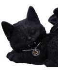 Статуетка Nemesis Now Adult: Gothic - Cat Nap, 18 cm - 5t