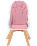 Столче за хранене 2 в 1 KinderKraft Tixi - Розово (разопакован) - 3t