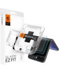 Стъклен протектор Spigen - Glass tR EZ Fit, Galaxy Z Flip 6, 2 броя - 1t