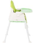 Столче за хранене KikkaBoo - Creamy, зелено - 3t