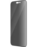 Стъклен протектор PanzerGlass - Privacy AntiBact UWF, iPhone 14 Pro Max - 5t