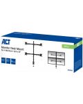 Стойка за 4 монитора ACT - AC8304, 32″, за бюро, 32 kg, черна - 9t