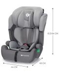 Столче за кола KinderKraft - Comfort Up, I-Size, 75-150 cm, розово - 10t