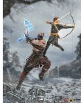 Статуетка Iron Studios Games: God of War - Kratos & Atreus, 34 cm - 8t