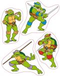 Стикери ABYstyle Animation: Teenage Mutant Ninja Turtles - Turtles & Splinter - 2t