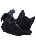 Статуетка Nemesis Now Adult: Gothic - Cat Nap, 18 cm - 4t