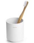 Стойка за четки за зъби Brabantia - MindSet, Mineral Fresh White - 4t