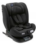 Столче за кола Chicco - Unico Evo Air, i-Size, IsoFix, 40-150 cm, Black Air - 1t