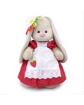 Плюшена играчка Budi Basa - Зайка Ми, с рокличка и дива ягодка, 25 cm - 1t