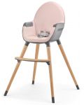 Столче за хранене 2 в 1 KinderKraft - Fini, розово - 3t