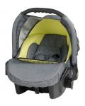 Детско столче за кола Baby Merc - Zipy, до 9 kg, сиво и светло зелено - 1t