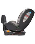 Столче за кола Lorelli - Ares, i-Size, IsoFix, 40-150 cm, Black Jasper - 4t