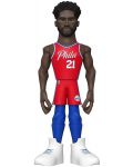 Статуетка Funko Gold Sports: Basketball - Joel Embiid (Philadelphia 76ers) (Ce'21), 13 cm - 1t