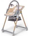 Столче за хранене KinderKraft - Lastree, дървесно - 3t