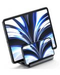 Стойка за таблет и лаптоп Satechi - Dual, MacBook Pro/iPad, сива - 4t