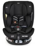 Стол за кола Moni - Nitro, IsoFix, i-Size, 40-150 cm, черен - 2t