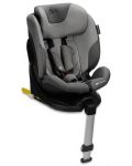 Столче за кола KinderKraft - I-Fix 360°, i-Size, 40-150 cm, Cool Grey - 7t