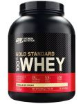 Gold Standard 100% Whey, ванилов сладолед, 2.27 kg, Optimum Nutrition - 1t