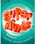 Super Minds Level 3 Workbook / Английски език - ниво 3: Учебна тетрадка - 1t