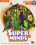 Super Minds 2nd Еdition Level 5 Workbook with Digital Pack British English / Английски език - ниво 5: Учебна тетрадка - 1t