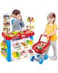 Детски супермаркет Ocie - Dessert, с количка за пазаруване - 1t