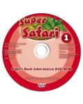 Super Safari 1 Pupil's Book / Английски език - ниво 1: Учебник + DVD-ROM - 2t