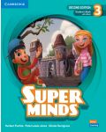 Super Minds 2nd Еdition Level 3 Student's Book with eBook British English / Английски език - ниво 3: Учебник - 1t