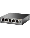 Суич TP-Link - TL-SF1005P, 5 порта, черен - 1t