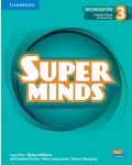 Super Minds  Level 3 Teacher's Book with Digital Pack British English 2nd Edition / Английски език - ниво 3: Книга за учителя с онлайн материали - 1t