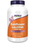 Sunflower Lecithin, 1200 mg, 200 гел капсули, Now - 1t