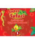 Super Safari Level 1 Letters and Numbers Workbook - 1t