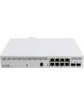 Суич Mikrotik - CSS610-8P-2S+IN, 10 порта, бял - 1t