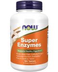 Super Enzymes, 180 таблетки, Now - 1t
