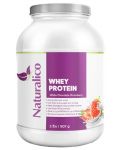 Whey Protein, бял шоколад с ягода, 907 g, Naturalico - 1t