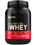 Gold Standard 100% Whey, бял шоколад с малини, 908 g, Optimum Nutrition - 1t