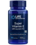 Super Vitamin E, 268 mg, 90 софтгел капсули, Life Extension - 1t