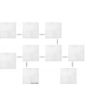 Светлинни панели Nanoleaf - Canvas Starter, 9 броя, бели - 4t