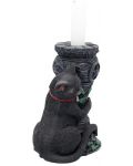 Свещник Nemesis Now Adult: Gothic - Midnight, 14 cm - 6t