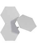 Светлинни панели Nanoleaf - Shapes Hexagons Expansion, 3 броя, бели - 3t