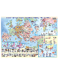 Светът между двете световни войни (1919-1939 г.) - стенна карта - 1t