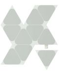 Светлинни панели Nanoleaf - Shapes Triangles Mini Expansion, 10 броя, бели - 4t