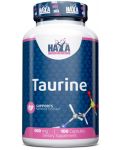 Taurine, 500 mg, 100 капсули, Haya Labs - 1t