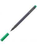 Тънкописец Faber-Castell Grip - Смарагдово зелен, 0.4 mm - 1t
