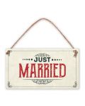 Табелка - Just Married - 1t