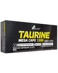 Taurine Mega Caps, 1500 mg, 120 капсули, Olimp - 1t