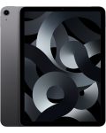 Таблет Apple - iPad Air 5, 10.9'', Wi-Fi, 256GB, сив - 1t
