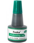 Тампонно мастило Foska - 30 ml, зелено - 1t