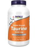 Taurine Double Strength, 1000 mg, 250 веге капсули, Now - 1t