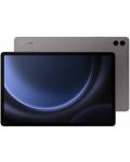 Таблет Samsung - Galaxy Tab S9 FE Plus WiFi, 12.4'', 12B/256GB, сив - 1t