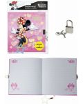 Таен дневник Derform Disney - Minnie Mouse, светещ - 2t